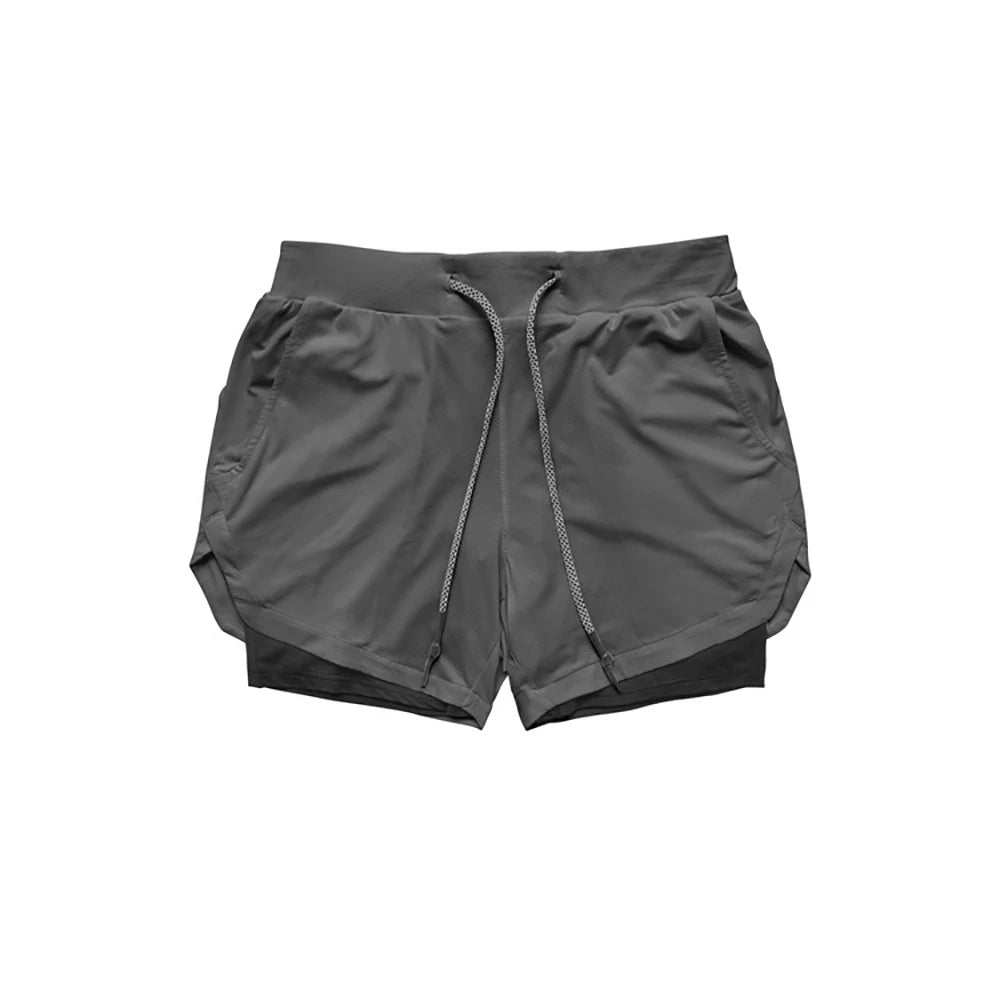 Shorts Para Treino 2 em 1 Esporte Air Effect