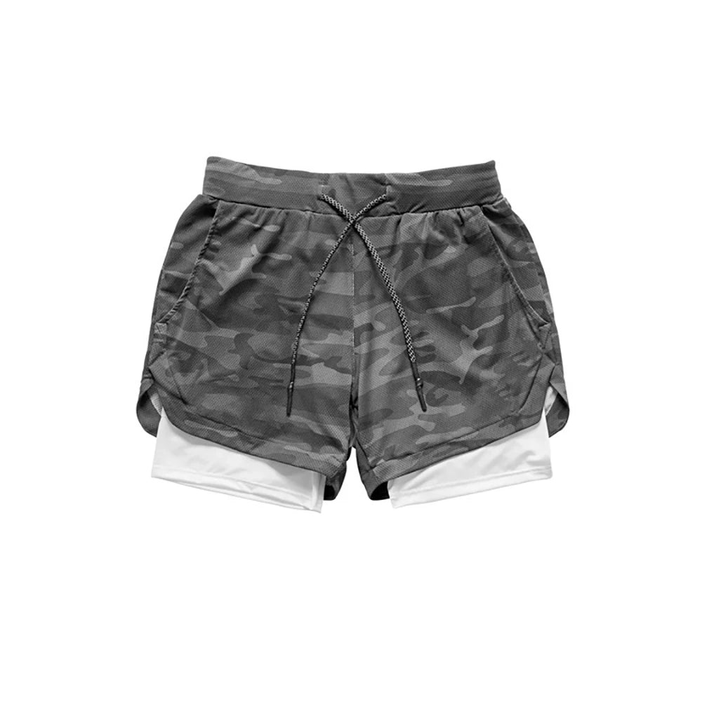Shorts Para Treino 2 em 1 Esporte Air Effect